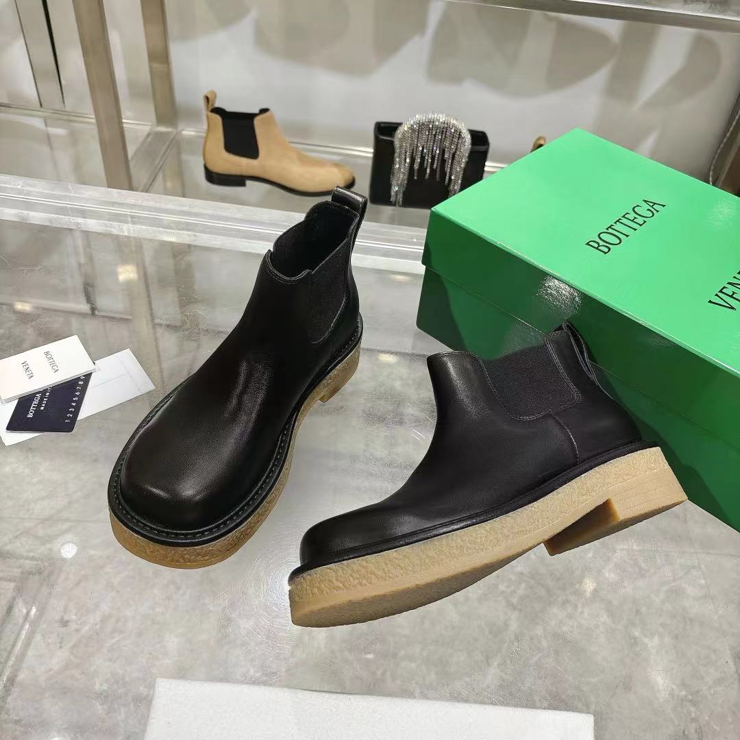 Bottega Veneta Haddock Chelsea Ankle Boot - DesignerGu