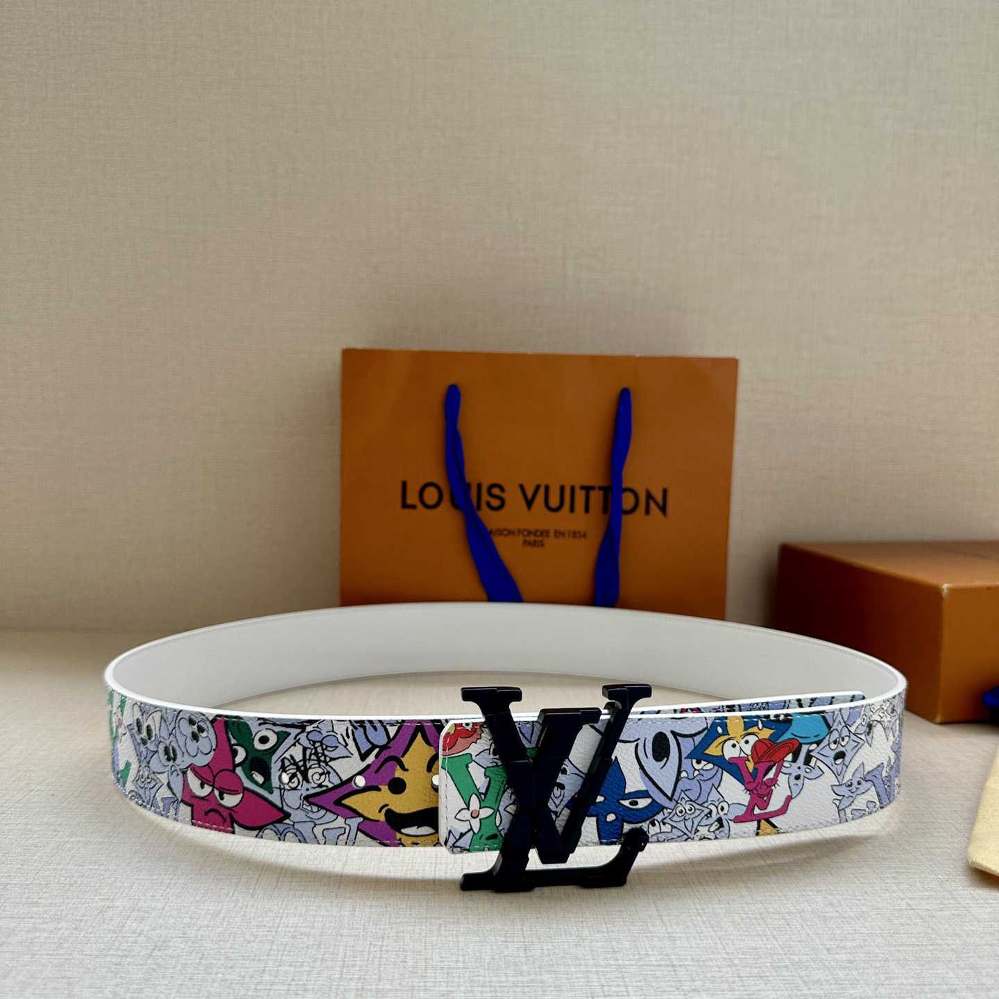 Louis Vuitton LV Initiales 40mm Reversible Belt   Louis Vuitton LV Initiales 40mm Reversible Belt   - DesignerGu