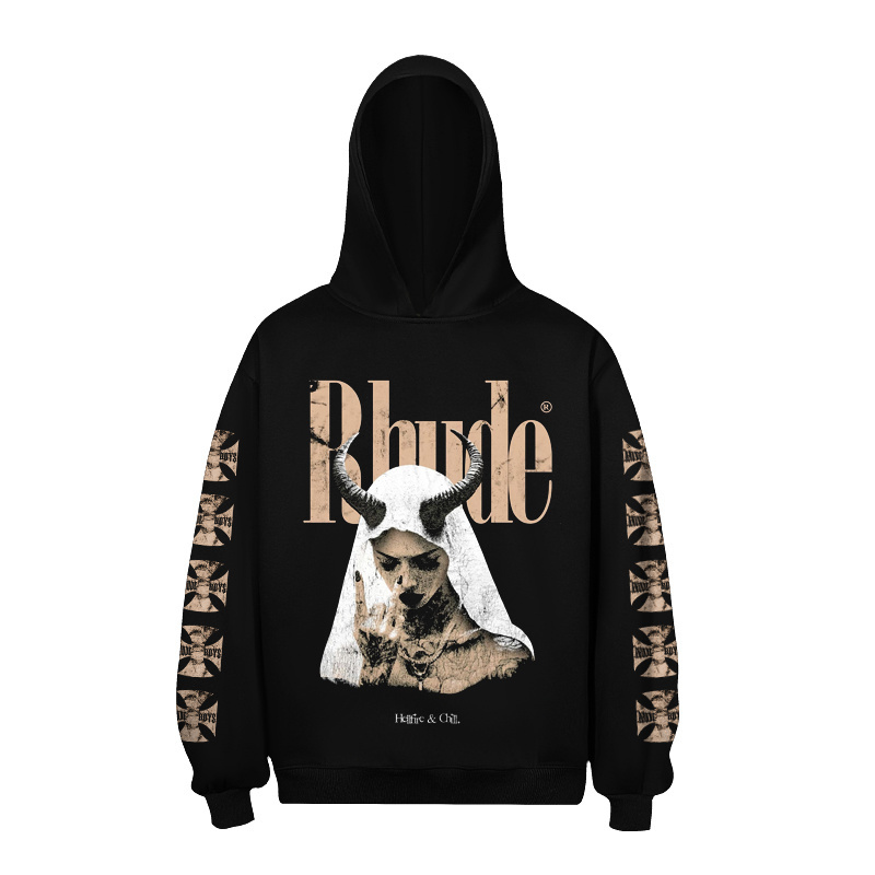 Rhude Half-0rc Hoodie Rhude Half-0rc Hoodie - DesignerGu