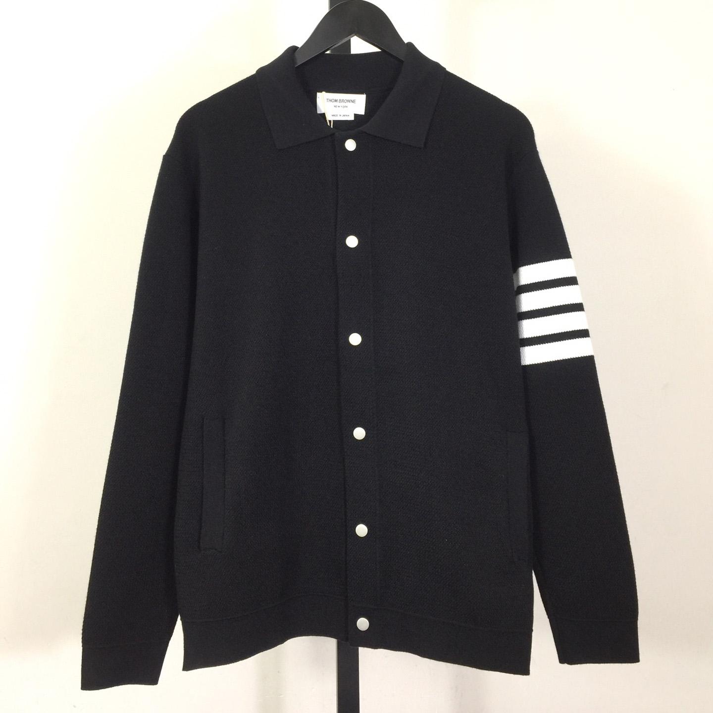 Thom Browne 4-Bar Cardigan Thom Browne 4-Bar Cardigan - DesignerGu