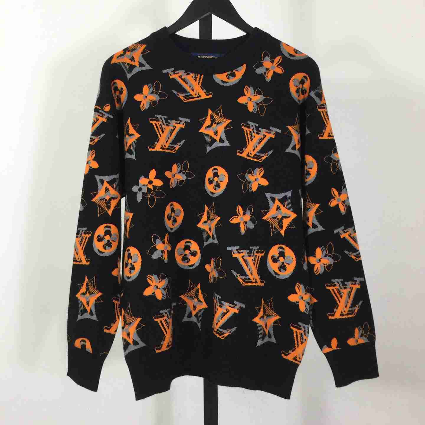 Louis Vuitton Monogram Wool Blend Pullover Louis Vuitton Monogram Wool Blend Pullover - DesignerGu