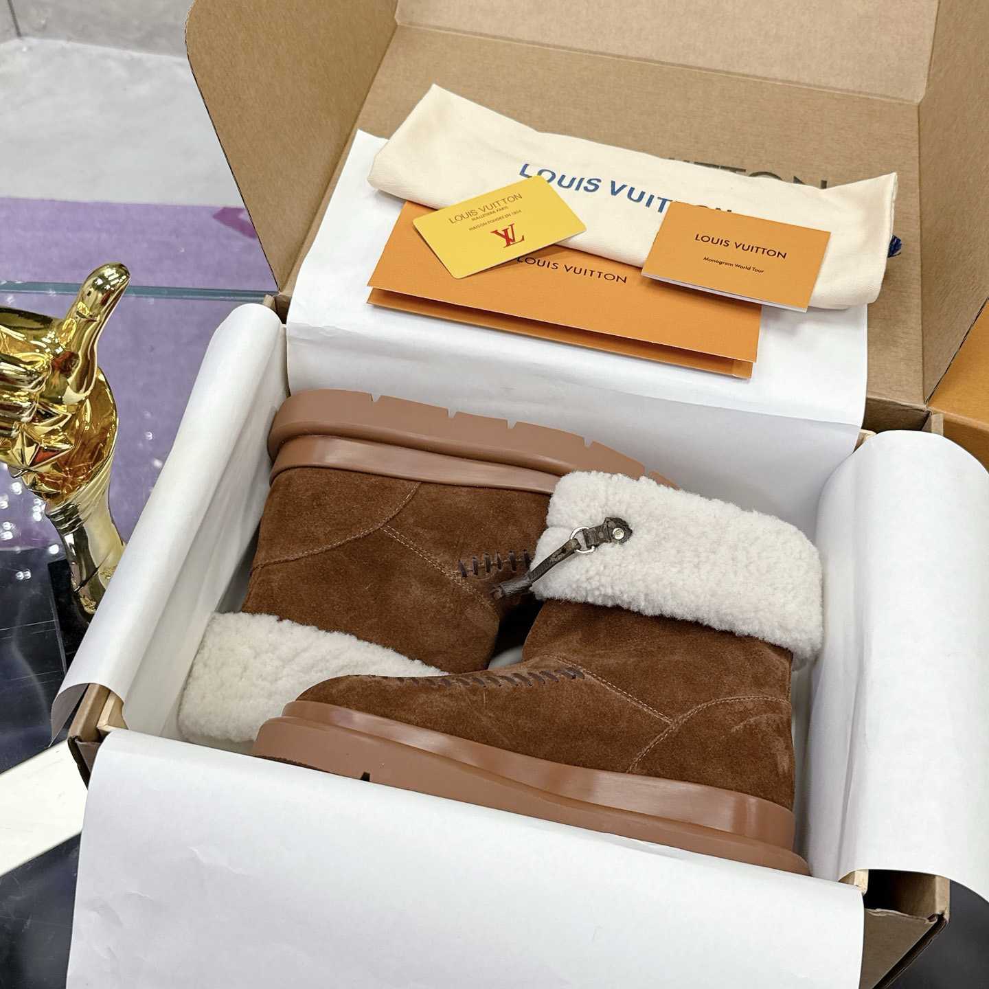 Louis Vuitton Cortina Ankle Boot   1AIUFE - DesignerGu