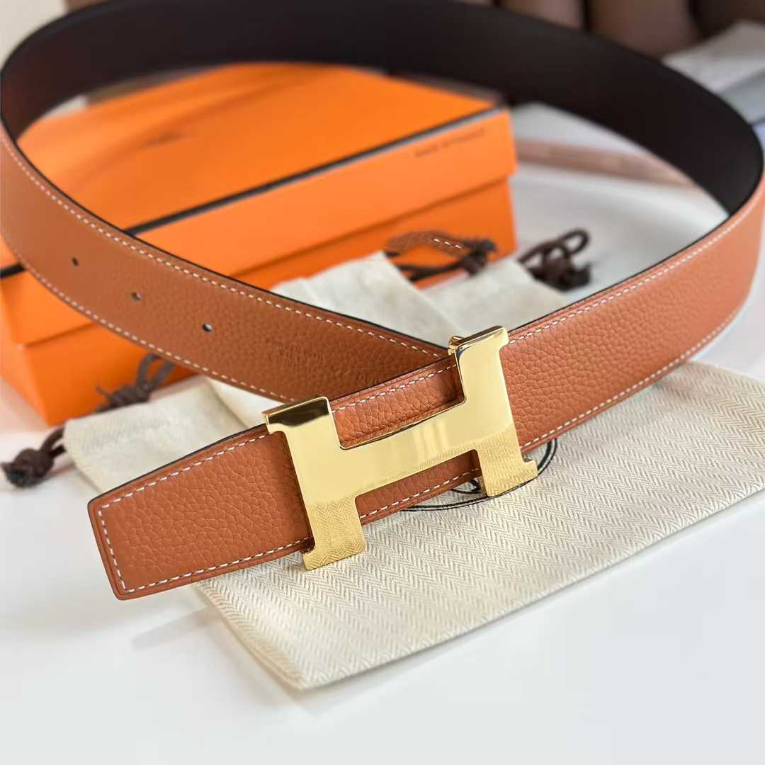 Hermes Reversible Leather Belts    38 mm - DesignerGu