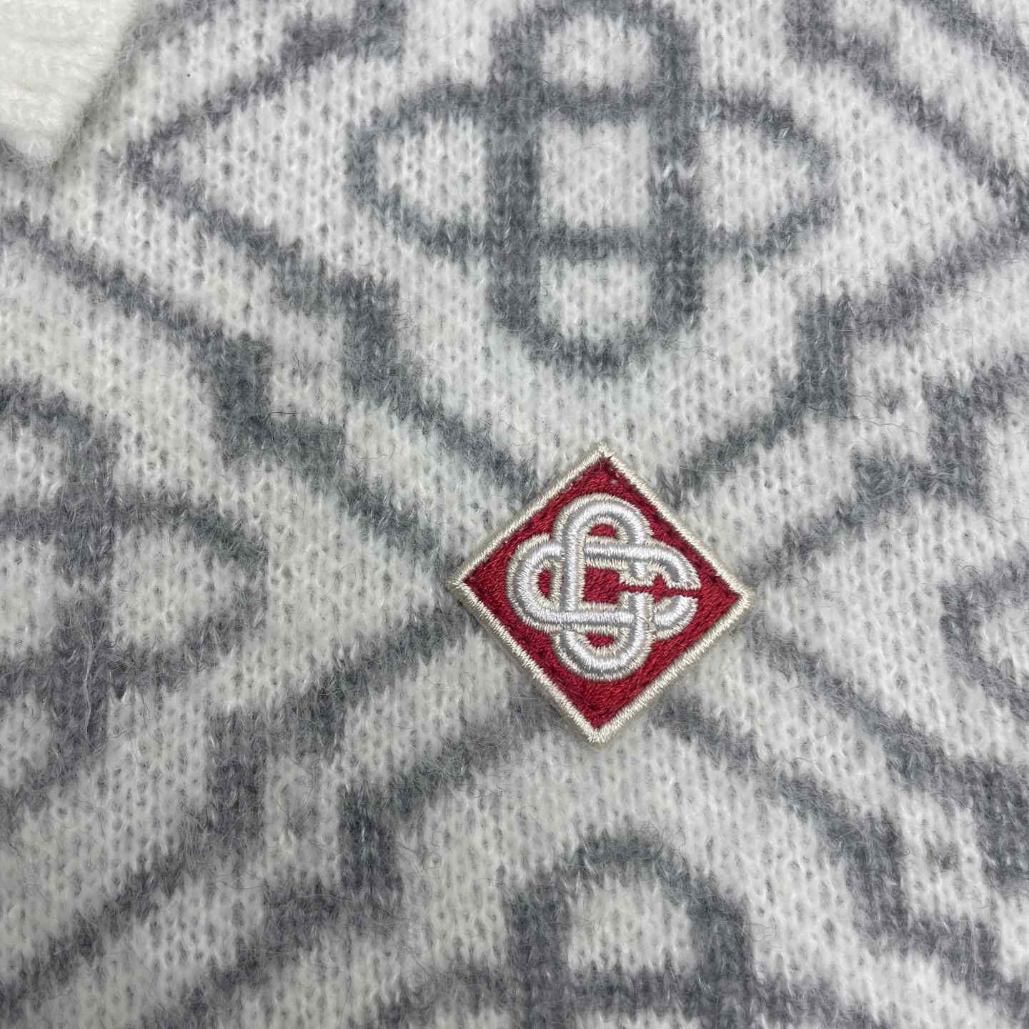 Casablanca Logo-pattern Zip-fastening Cardigan   D0115 - DesignerGu