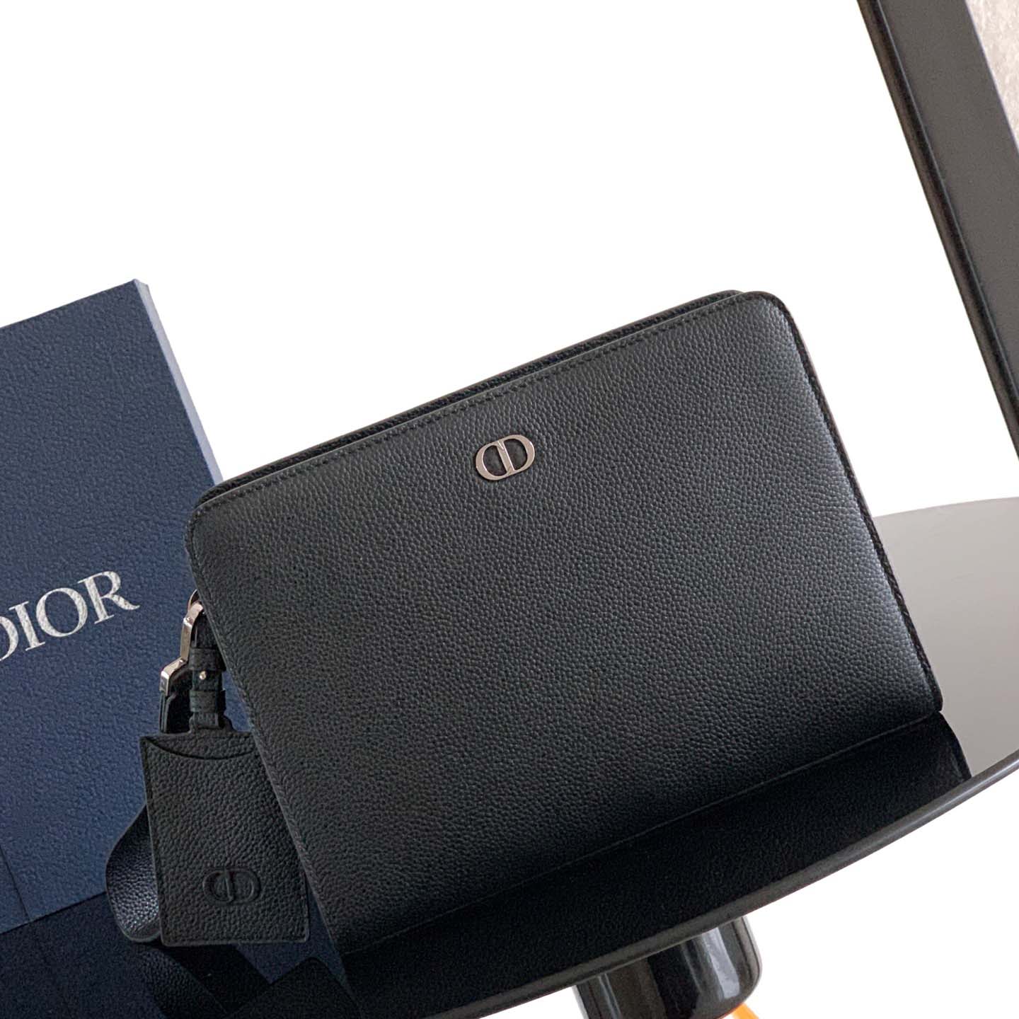 Dior CD Icon A5 Triangle Pouch  - DesignerGu