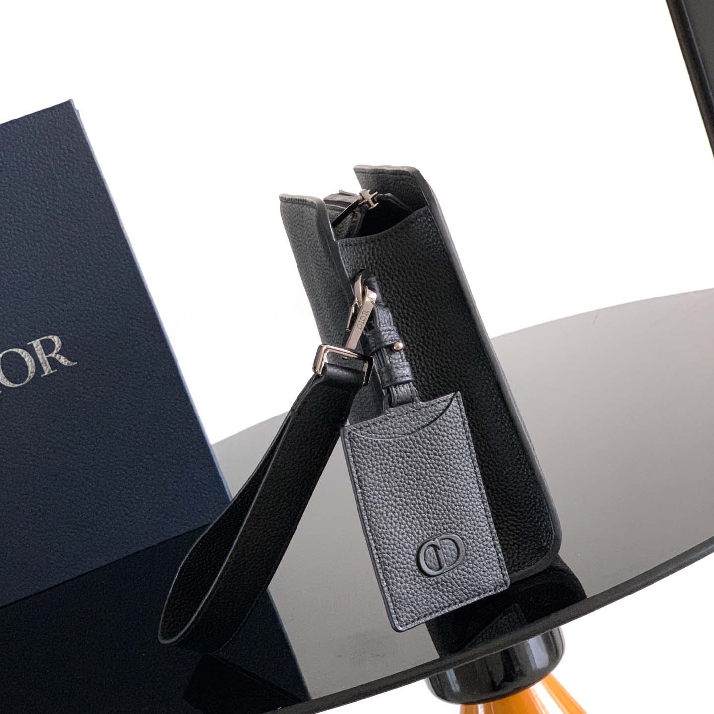 Dior CD Icon A5 Triangle Pouch  - DesignerGu