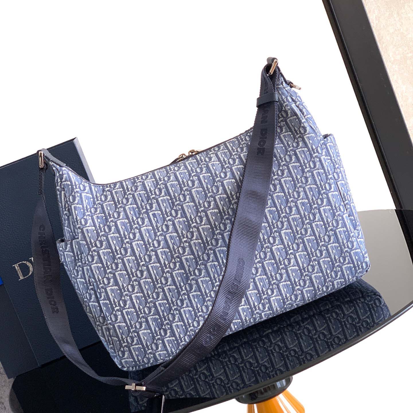Dior Medium Rider Soft Hobo Bag   - DesignerGu