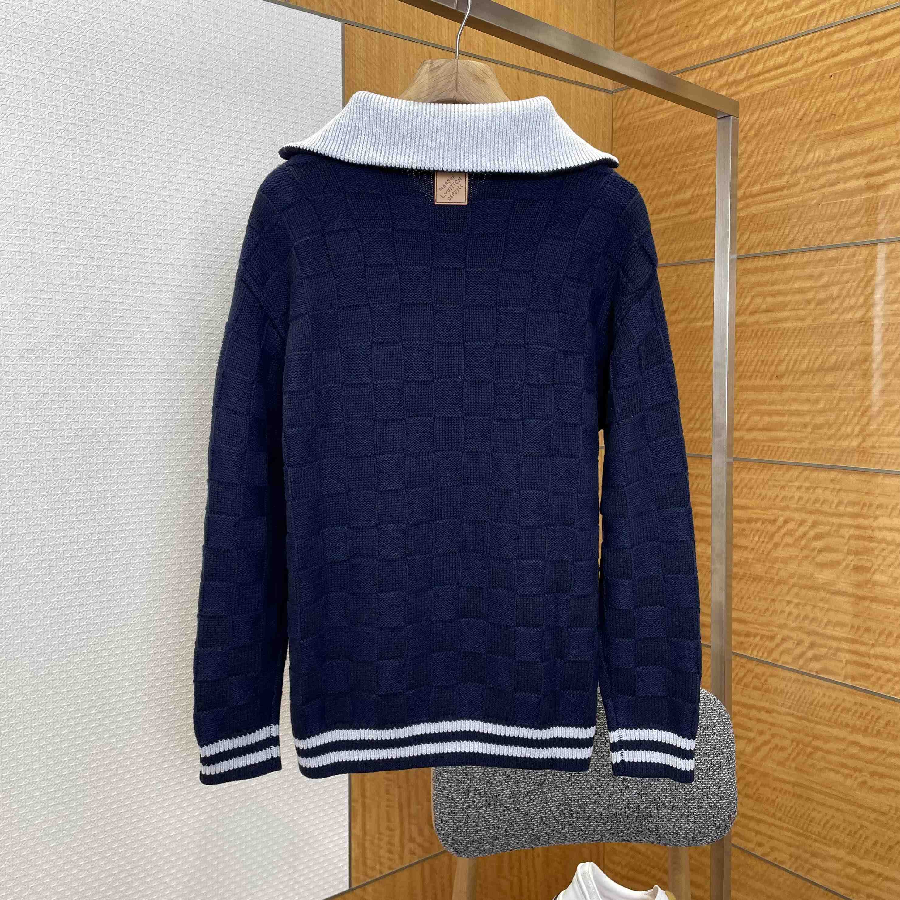 Louis Vuitton Damier Knit Blouson   1AJBVN - DesignerGu