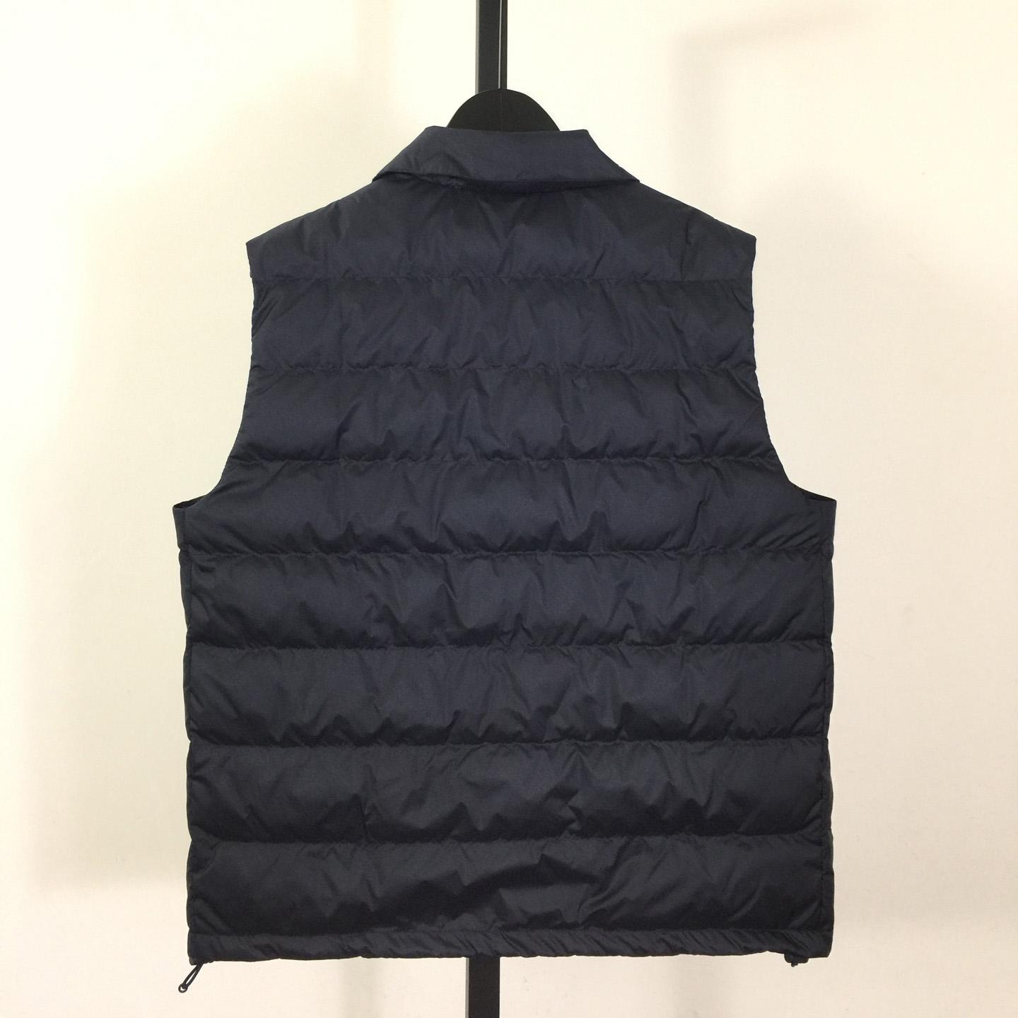 Miu Miu Technical Pongé Down Vest - DesignerGu