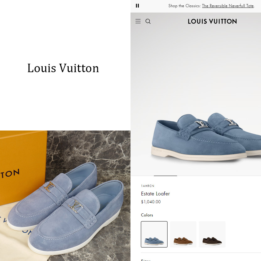Louis Vuitton Estate Loafers   1AHRCN - DesignerGu