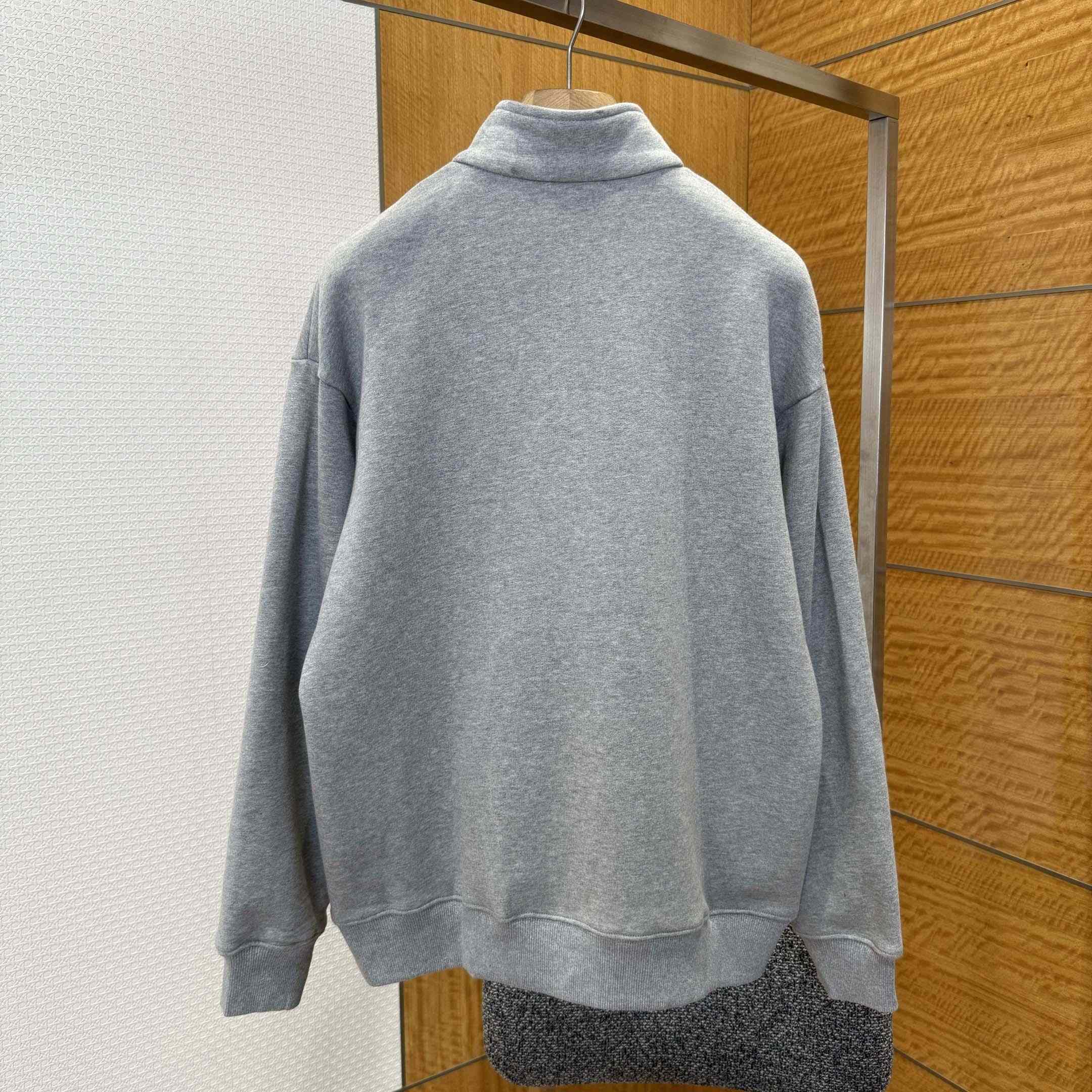 Dior Diorling Sweatshirt with Zipped Collar - DesignerGu