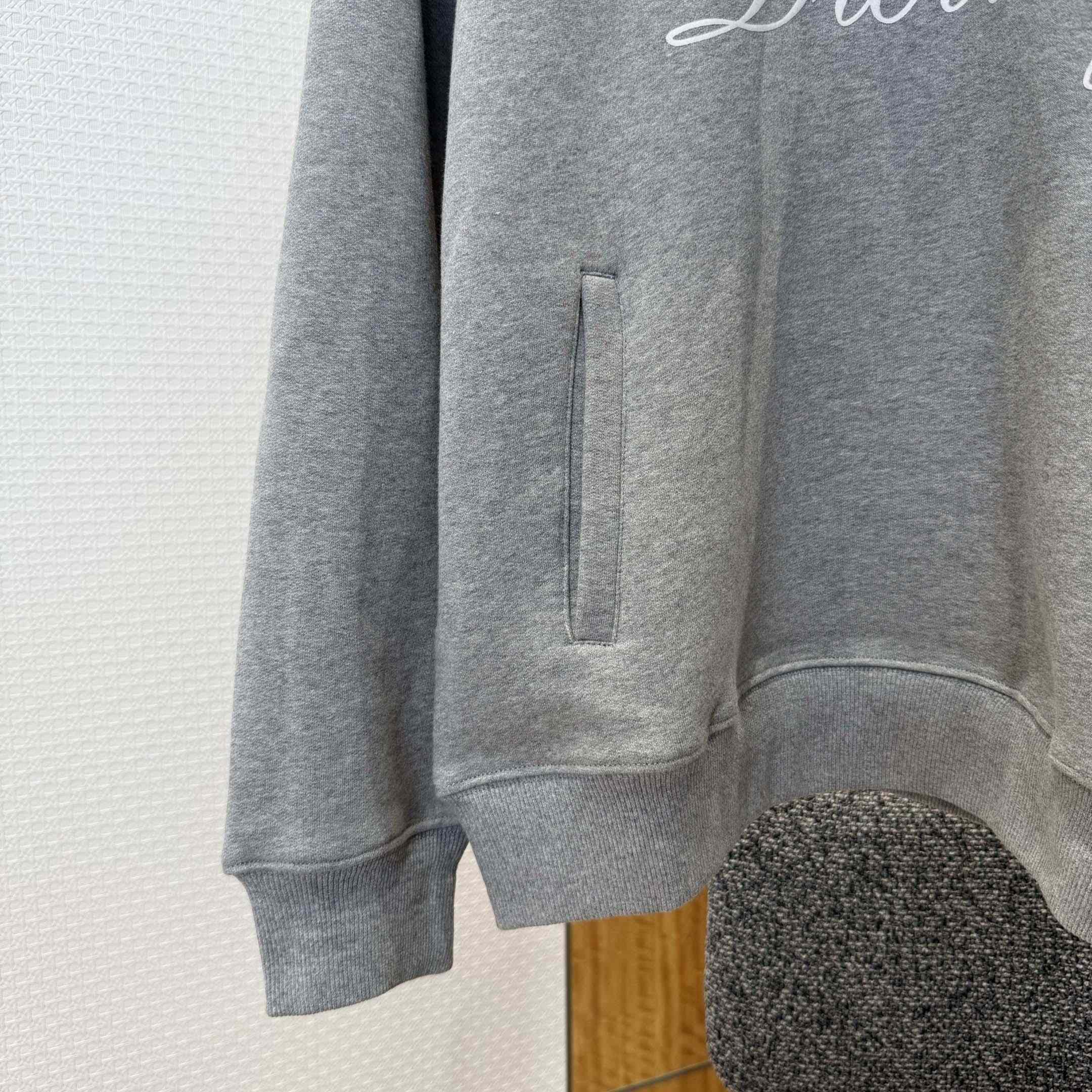 Dior Diorling Sweatshirt with Zipped Collar - DesignerGu