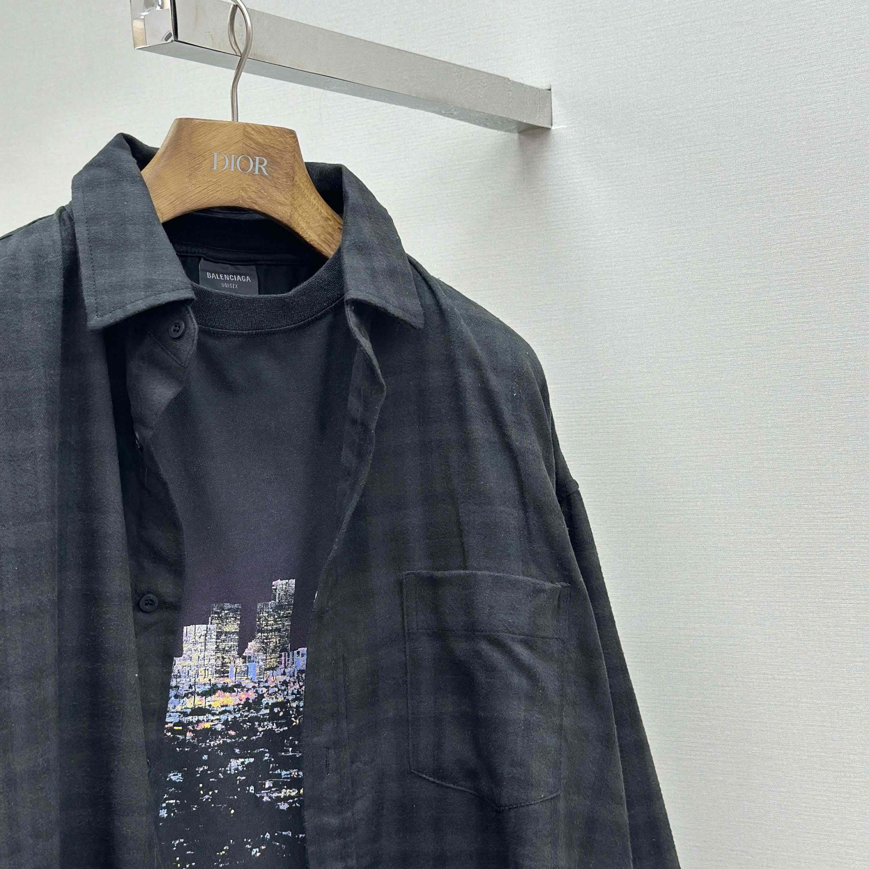 Balenciaga Layered Shirt - DesignerGu