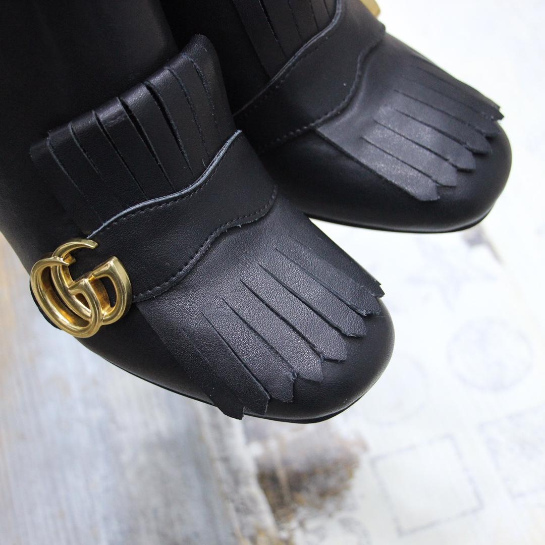 Gucci Women's Horsebit Ankle Bootie - DesignerGu