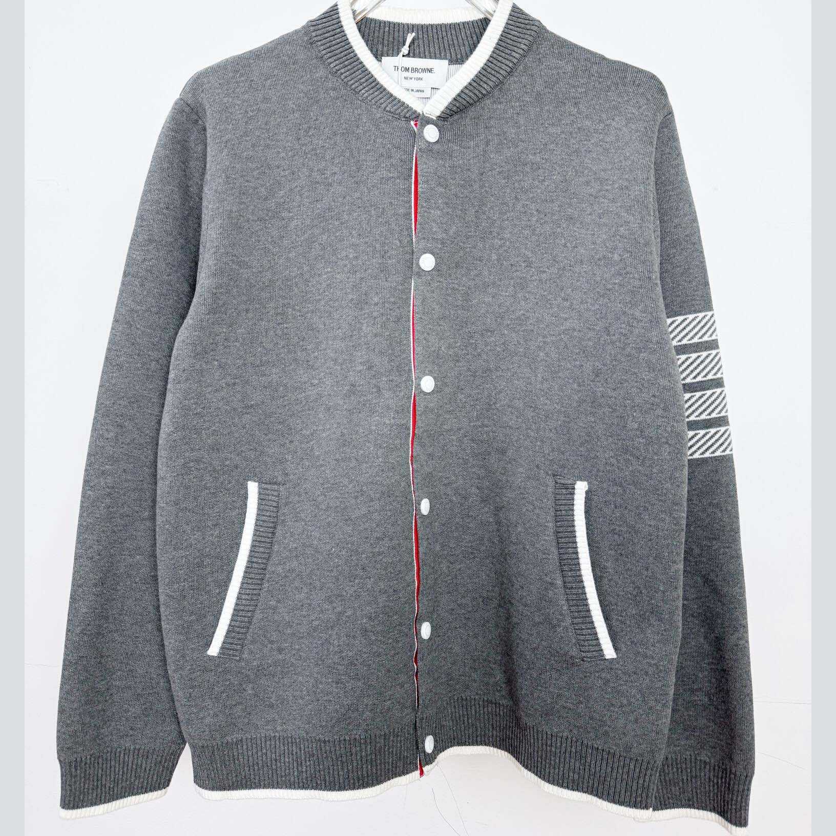 Thom Browne Wool Knit Cardigan - DesignerGu