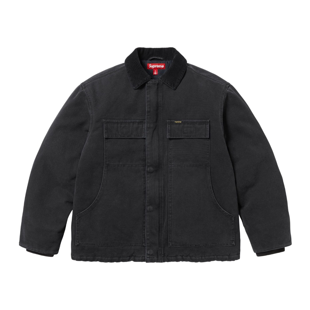 Supreme Old English Canvas Work Jacket - DesignerGu