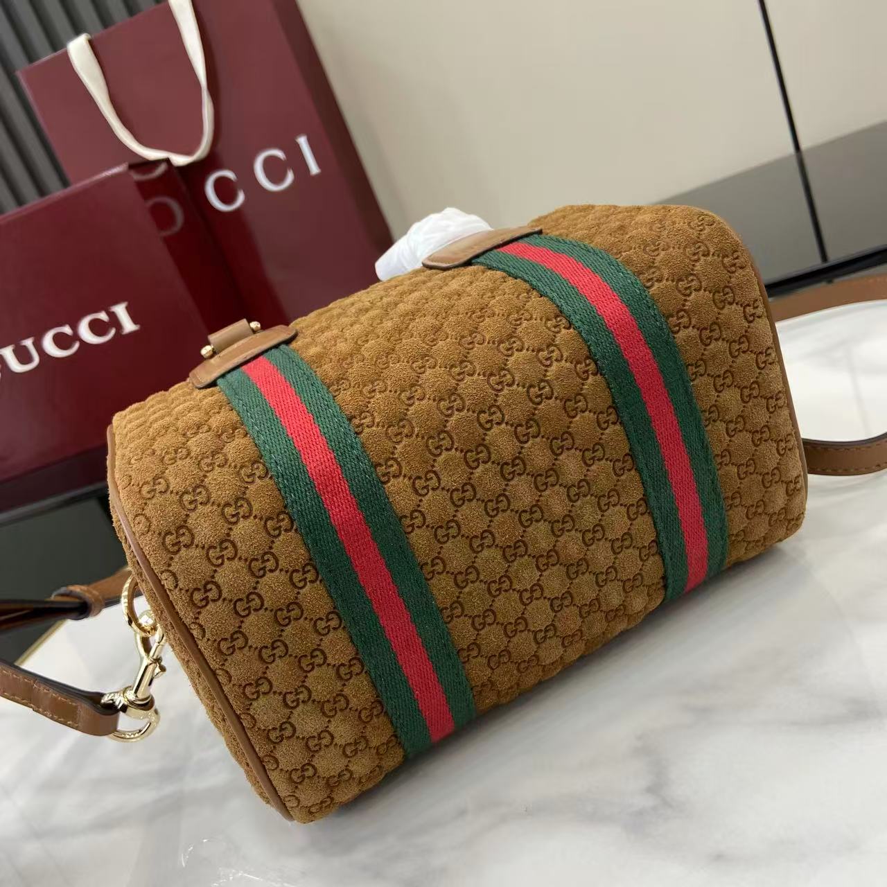 Gucci Mini GG Handbag - DesignerGu