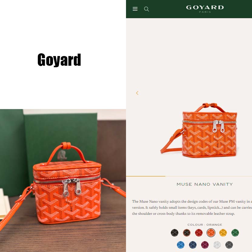 Goyard Muse Nano Vanity - DesignerGu