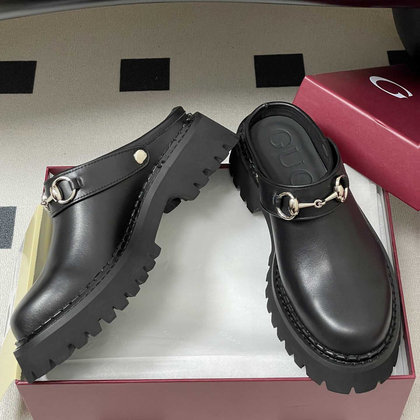 Gucci Women's Mule With Horsebit - DesignerGu