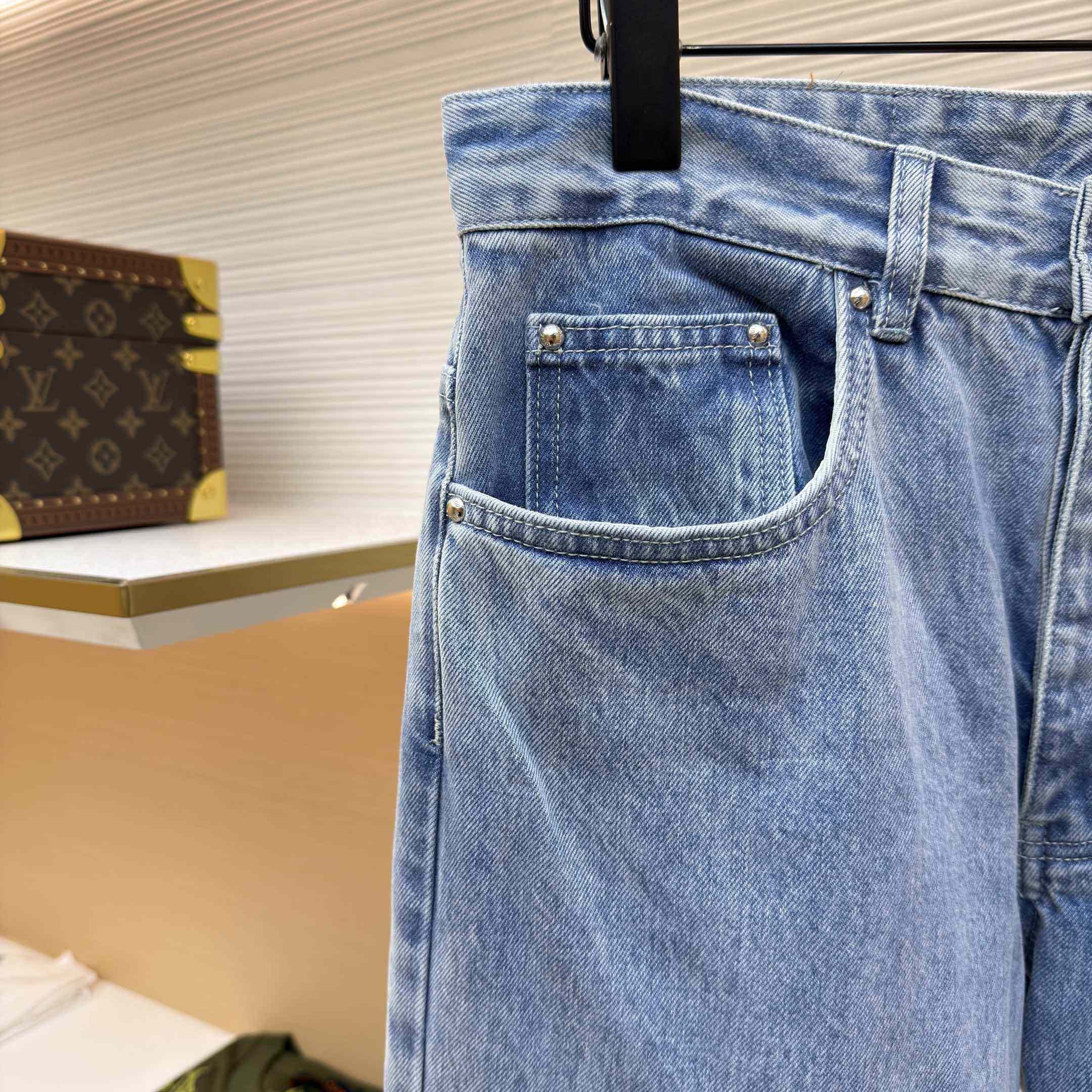 Louis Vuitton Denim Skate Jeans - DesignerGu