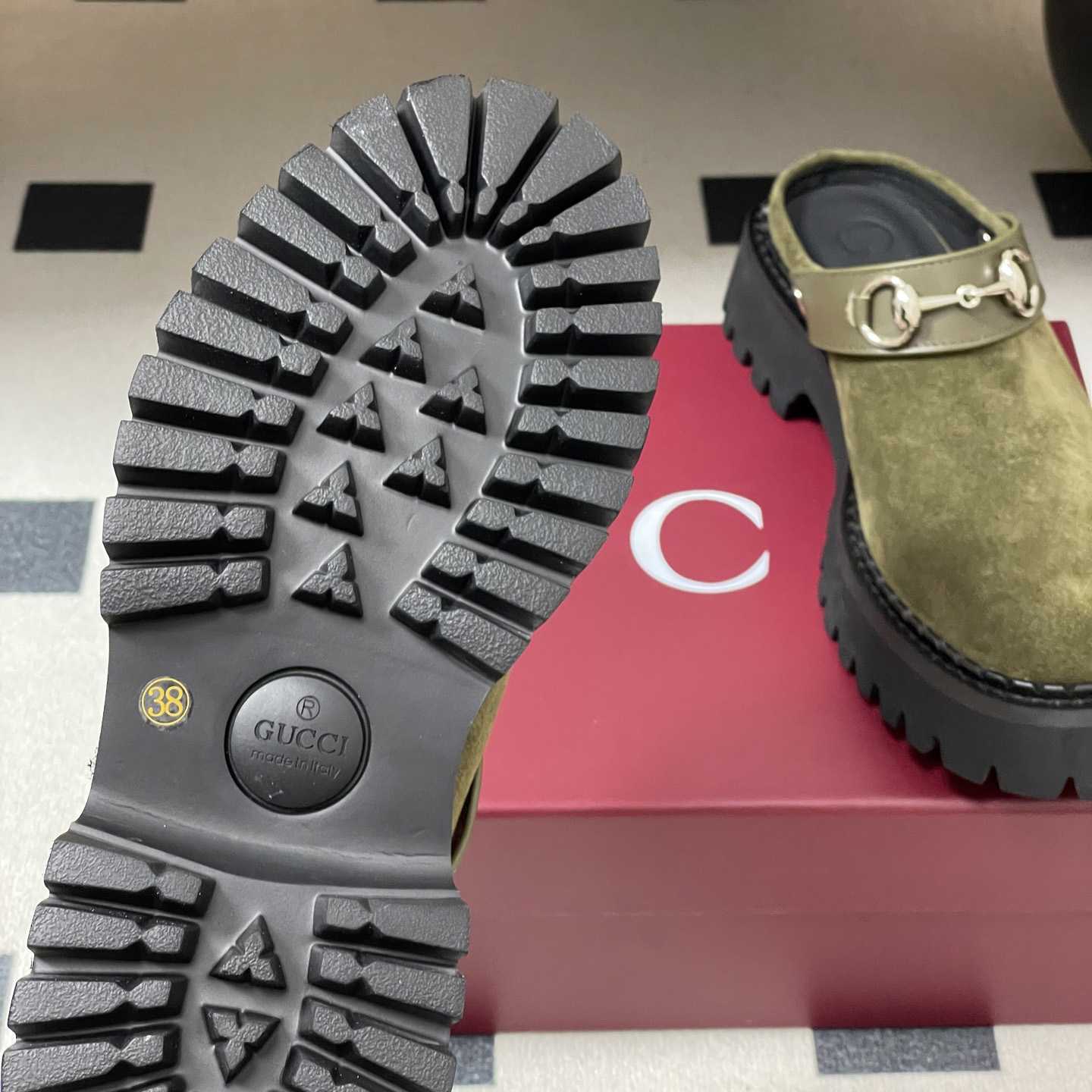 Gucci Women's Mule With Horsebit - DesignerGu