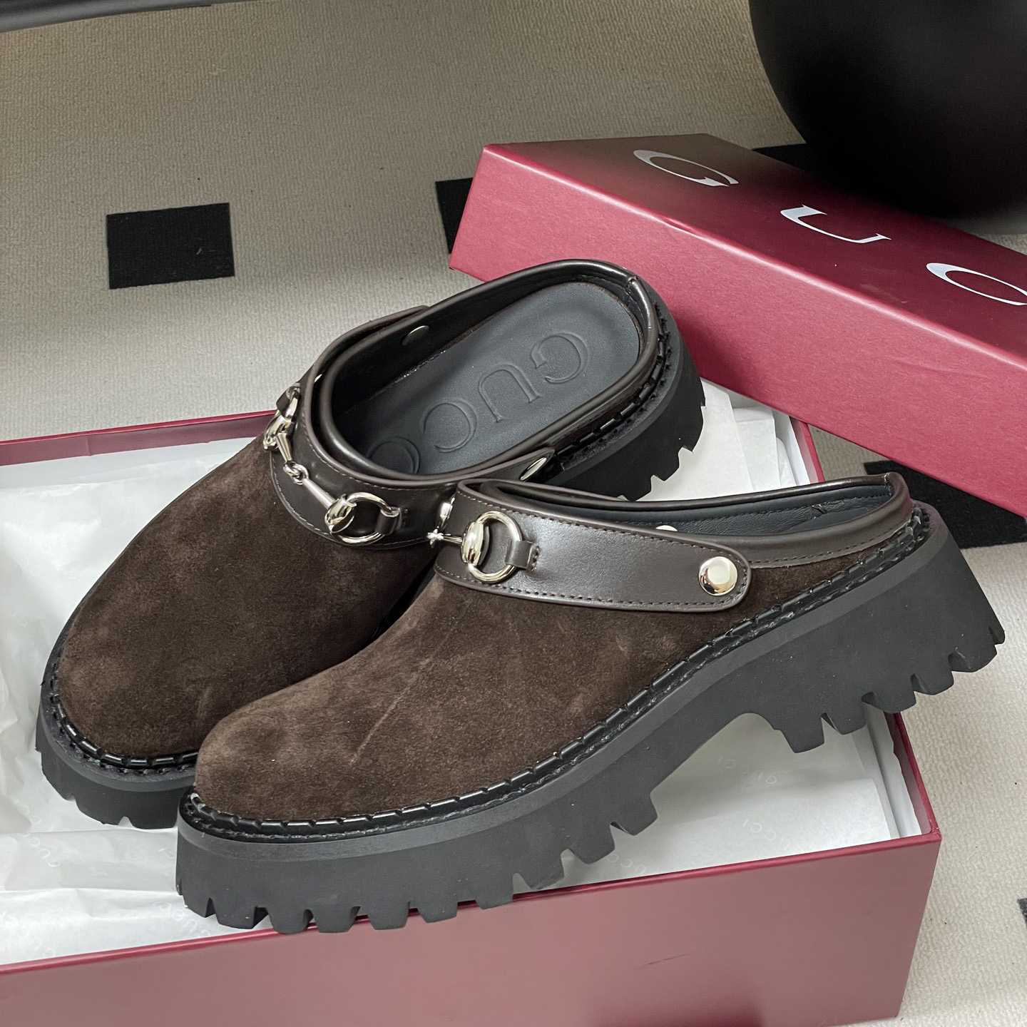 Gucci Women's Mule With Horsebit - DesignerGu