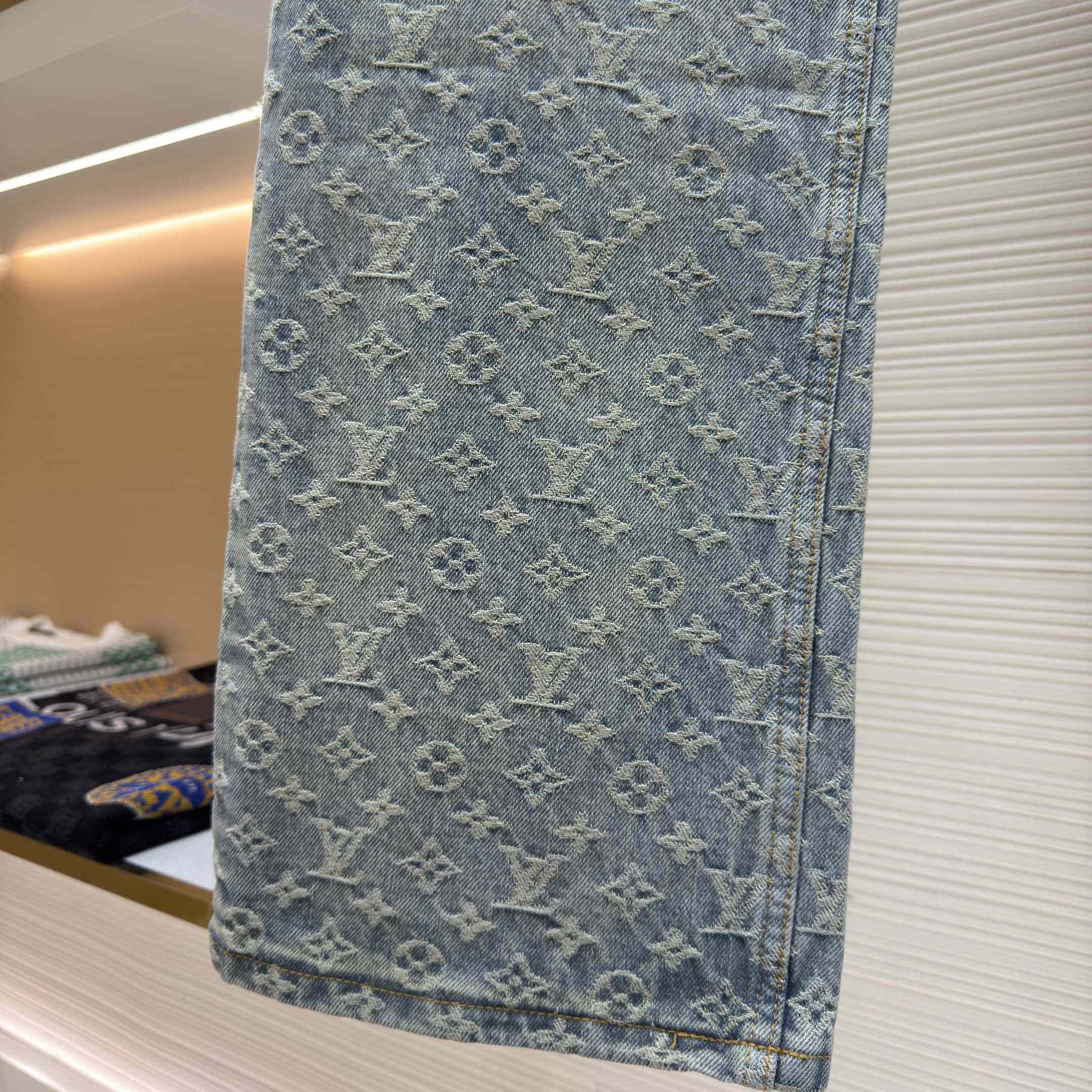 Louis Vuitton Baggy Denim Pants - DesignerGu