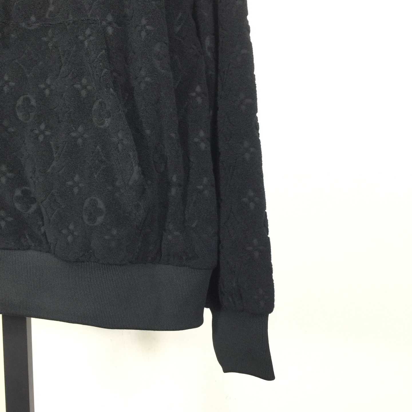 Louis Vuitton Monogram Terry Zip-Through Hoodie   1AGMF2 - DesignerGu
