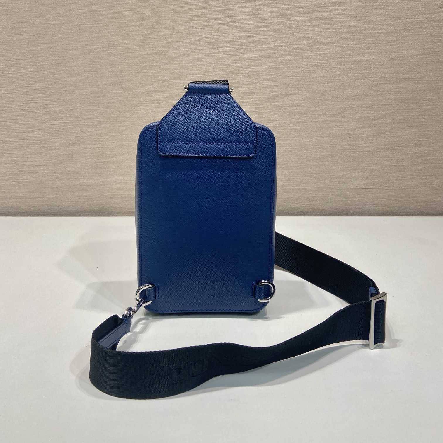 Prada Brique Saffiano Leather Bag - DesignerGu