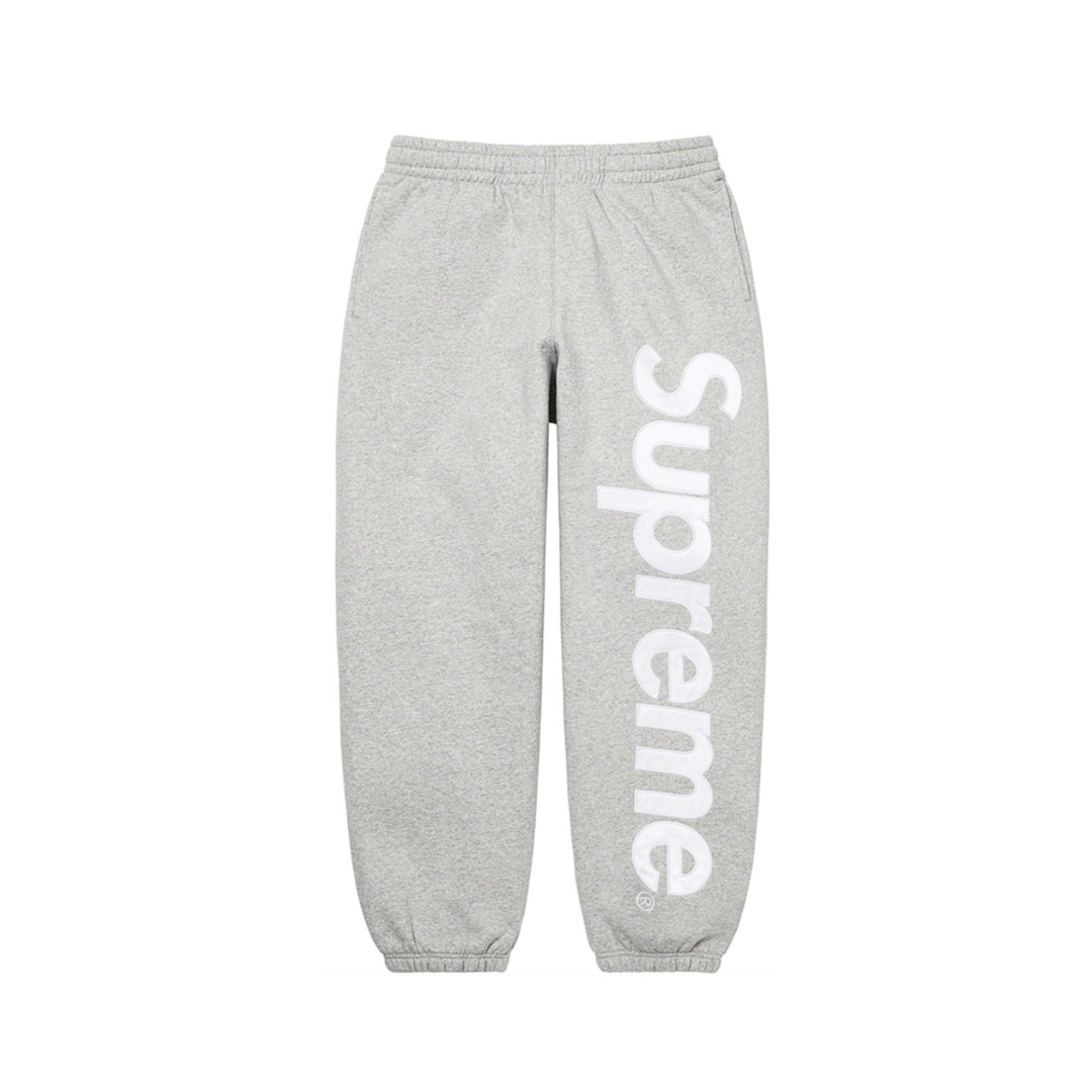 Supreme Satin Appliqué Sweatpant - DesignerGu