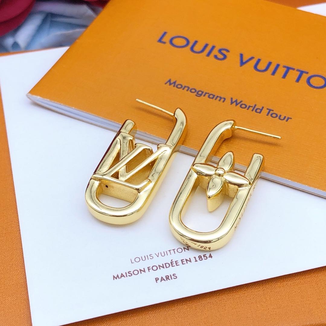Louis Vuitton My LV Chain Earrings S00 - DesignerGu