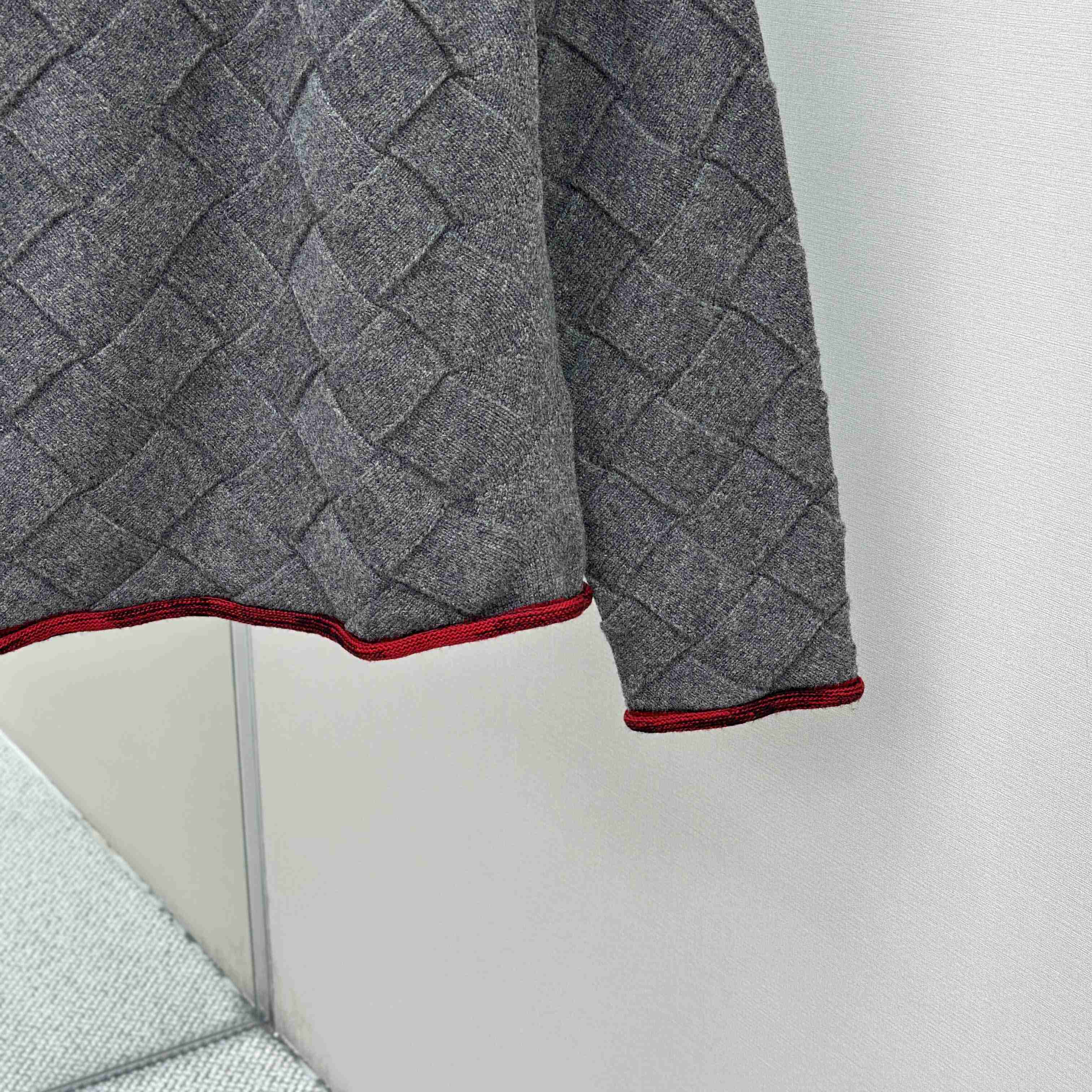 Bottega Veneta Wool Intrecciato 3D Knit Sweater - DesignerGu