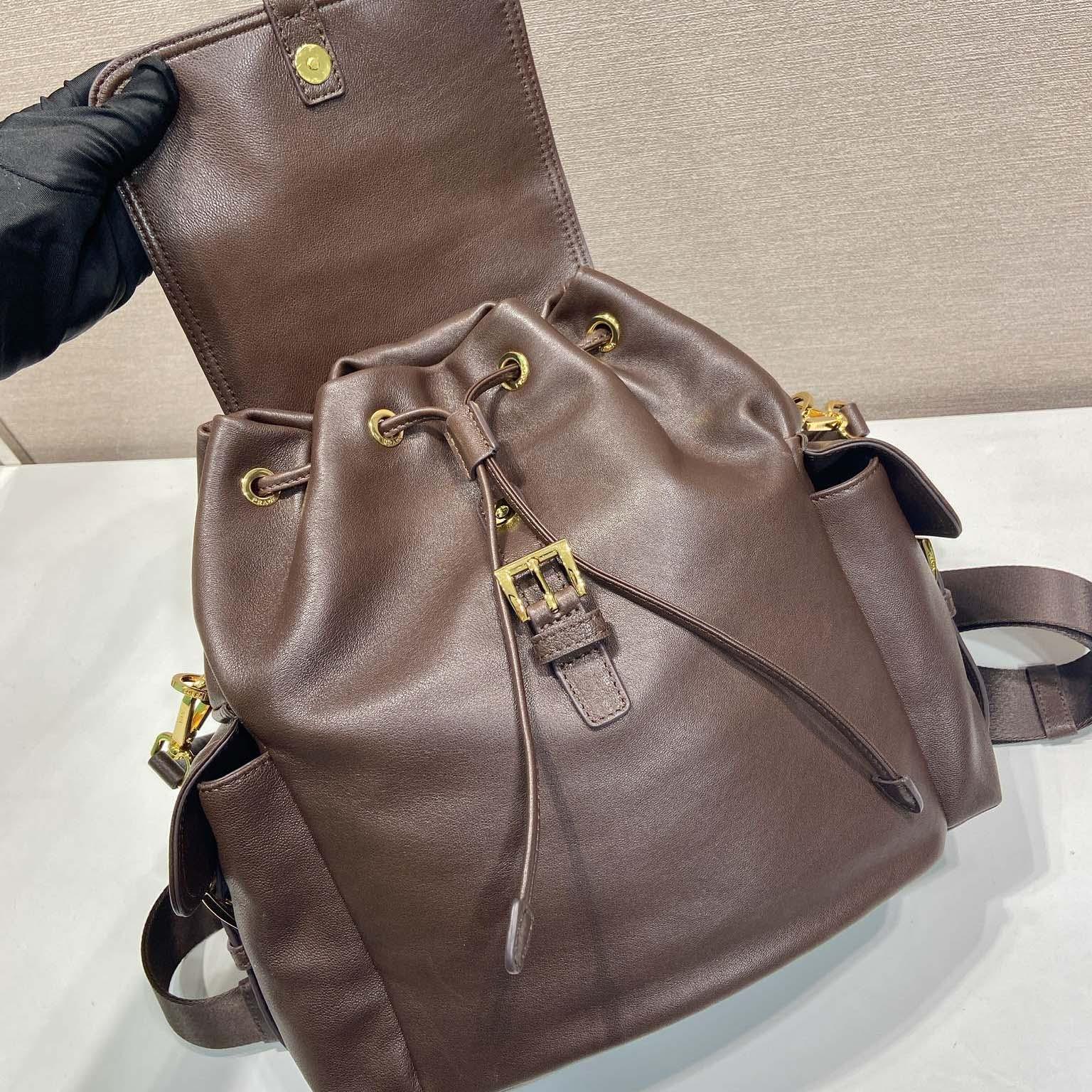 Prada Explore Medium Nappa Leather Backpack - DesignerGu