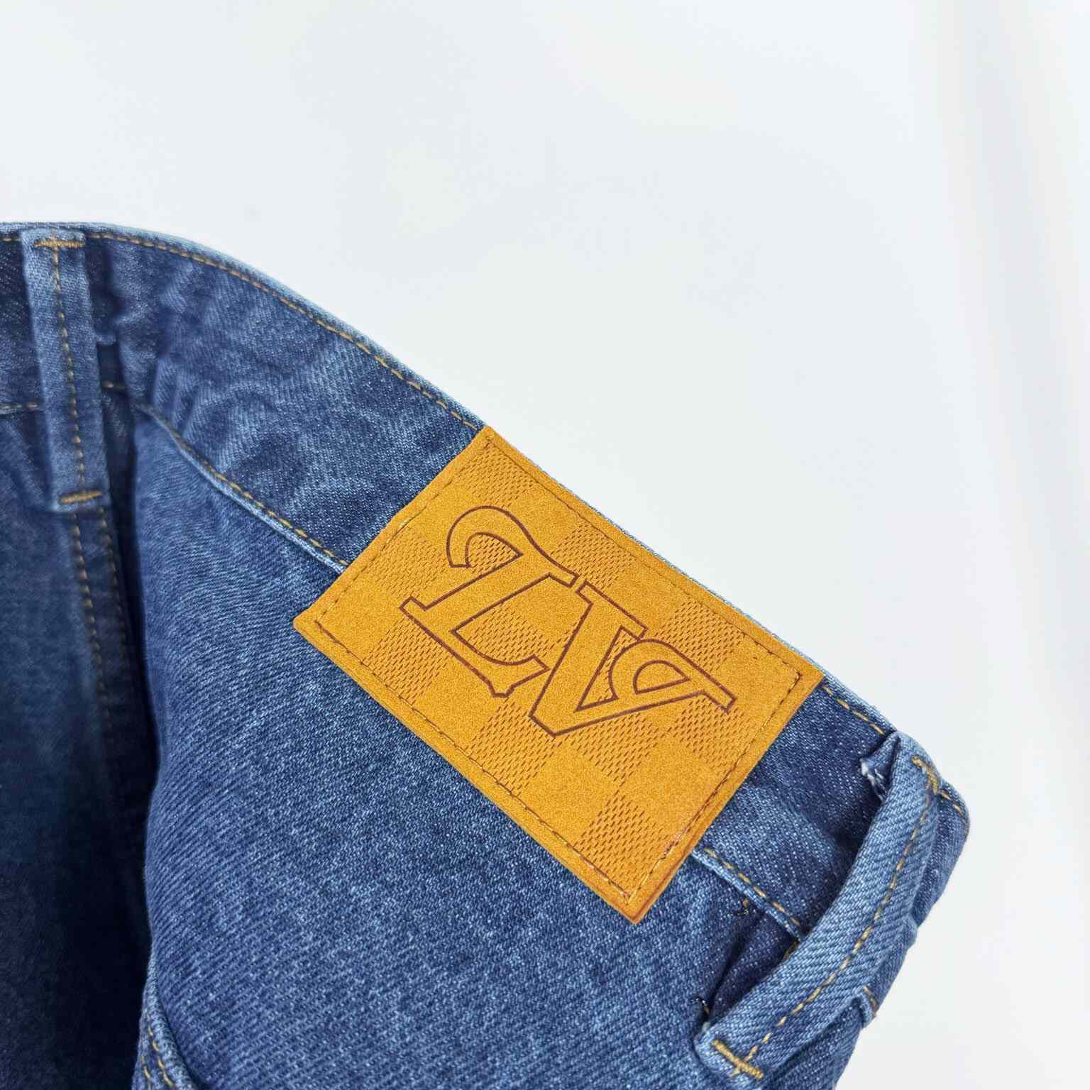 Louis Vuitton Monogram Denim Workwear Pants - DesignerGu