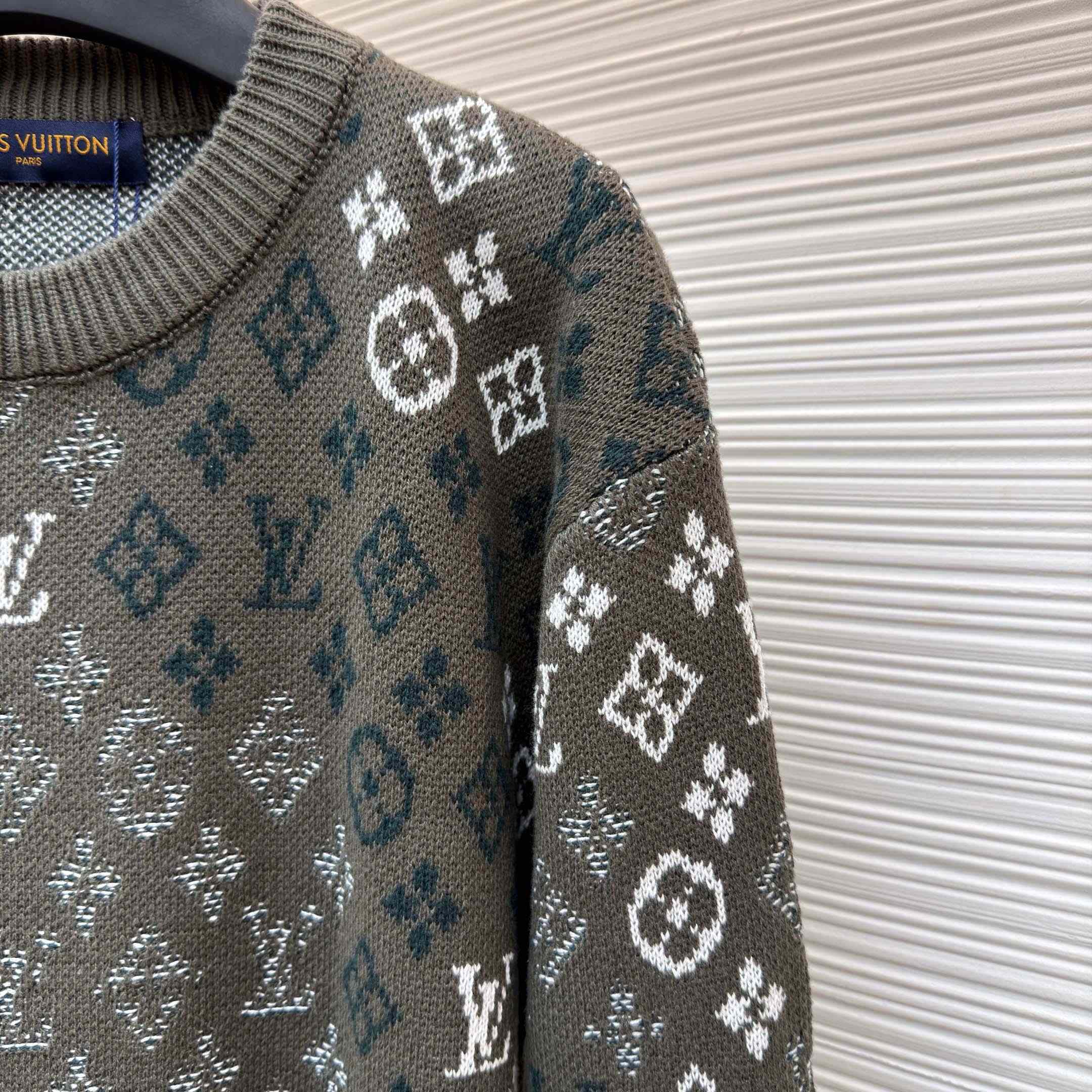 Louis Vuitton Monogram Sweater - DesignerGu