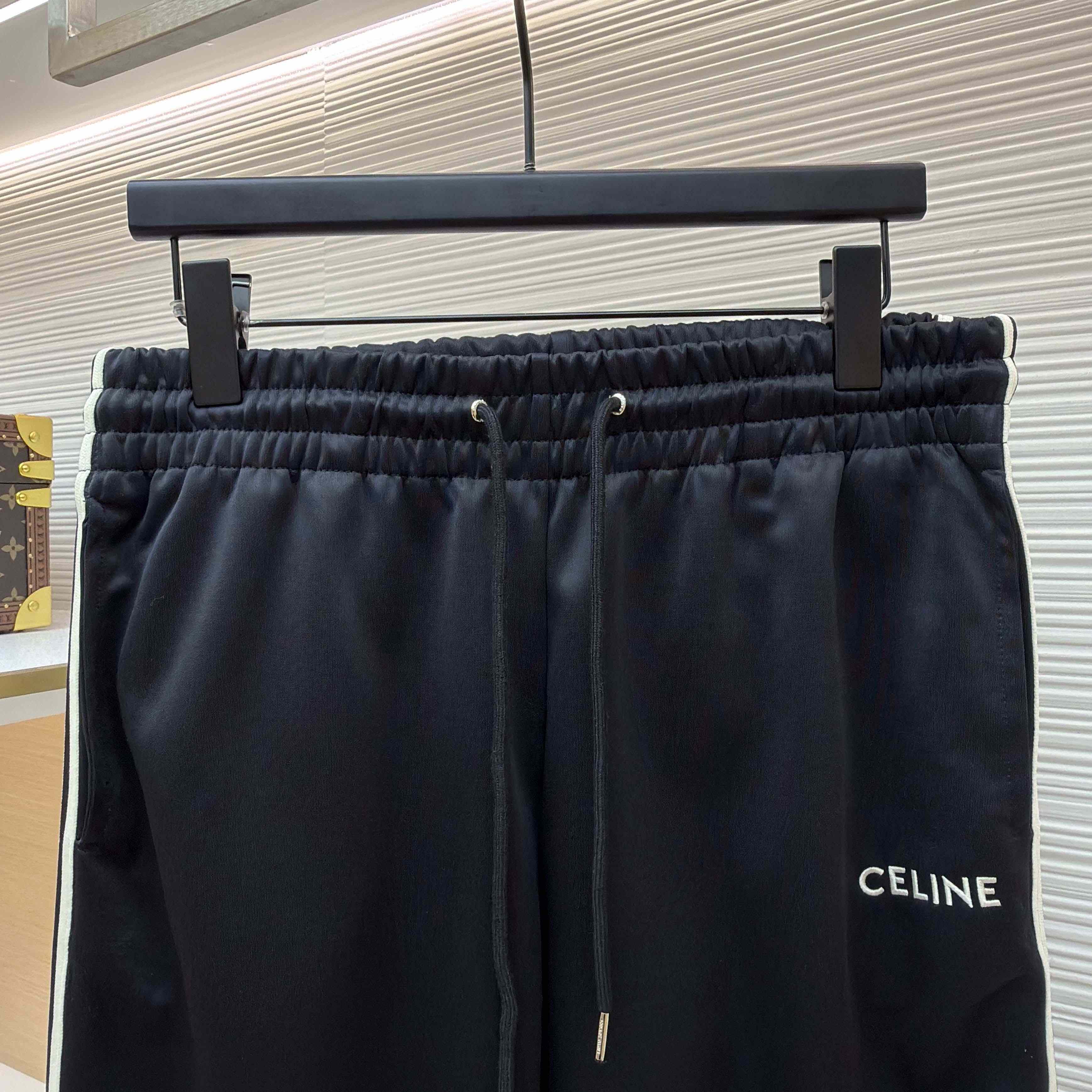 Celine Tracksuit Pants In Double Face Jersey - DesignerGu