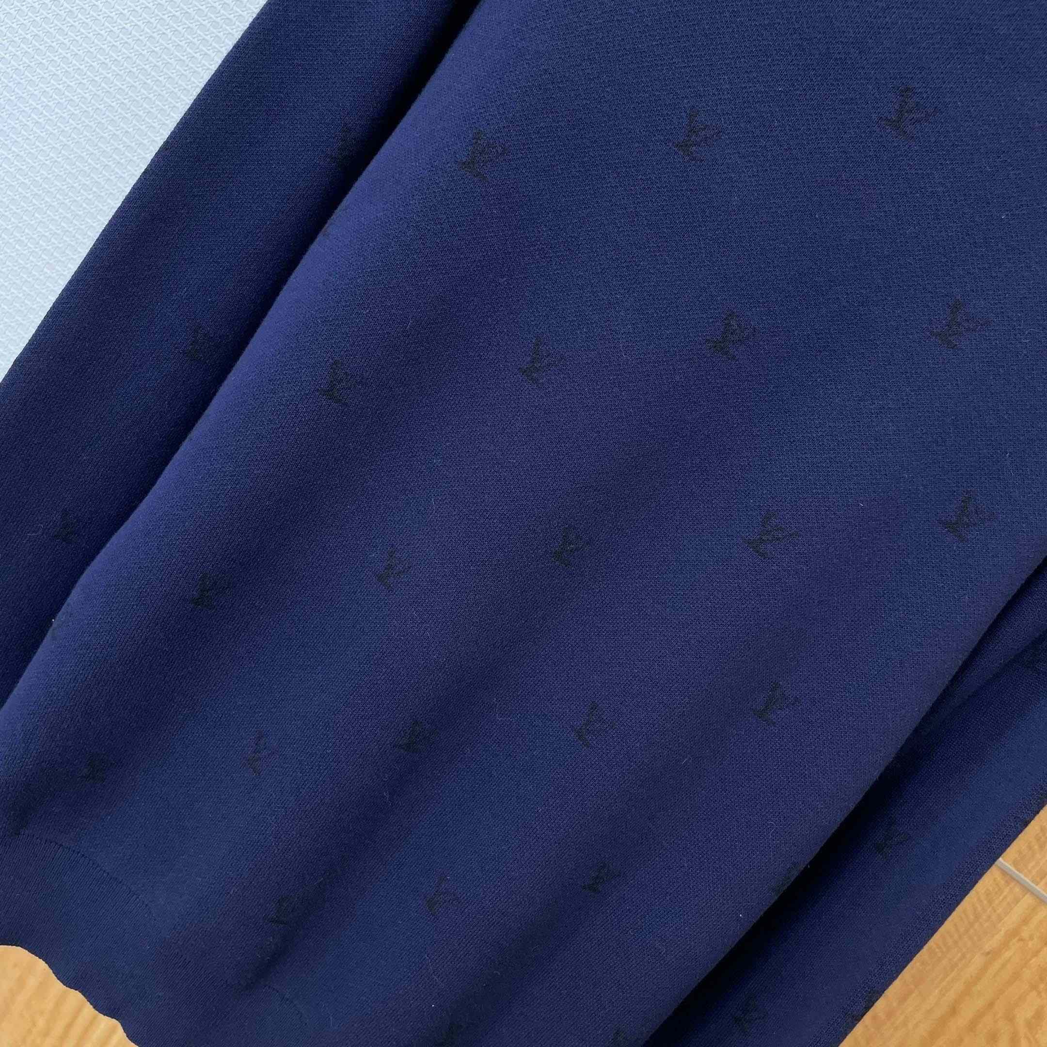 Louis Vuitton LV Blason Long-Sleeved Crewneck - DesignerGu