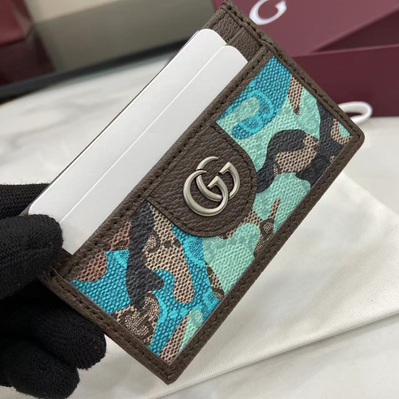 Gucci GG Card Case - DesignerGu
