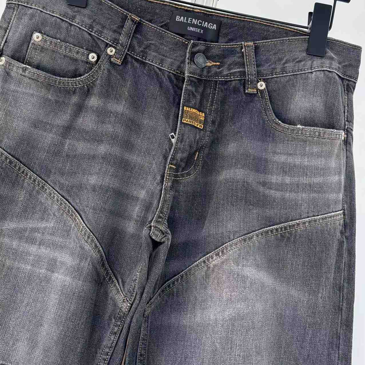 Balenciaga Fitted Low Rise Bootcut Jeans - DesignerGu