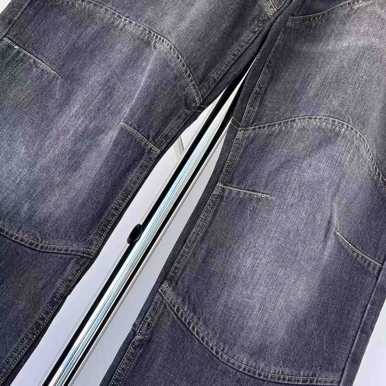 Balenciaga Fitted Low Rise Bootcut Jeans - DesignerGu