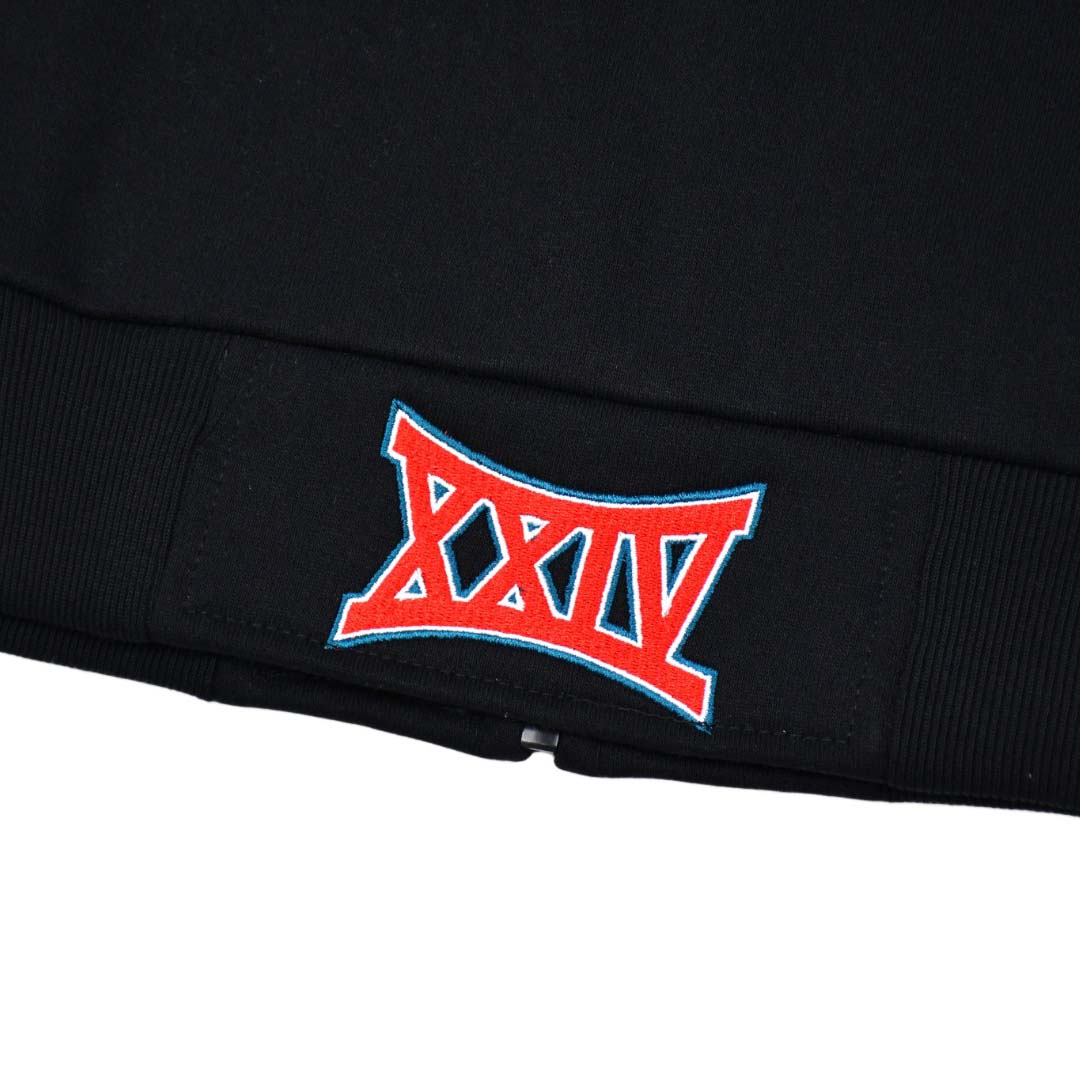 Supreme Playoffs Zip -up Hooded Sweater - DesignerGu