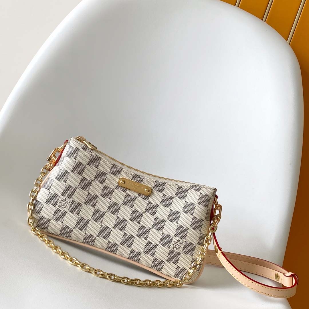 Louis Vuitton Pochette Liv Damier Azur   N00228 - DesignerGu