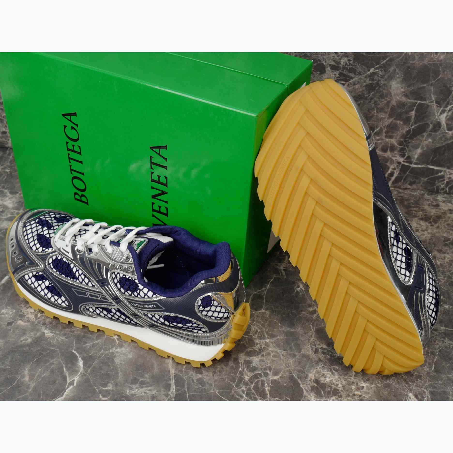 Bottega Veneta Orbit  Sneaker - DesignerGu