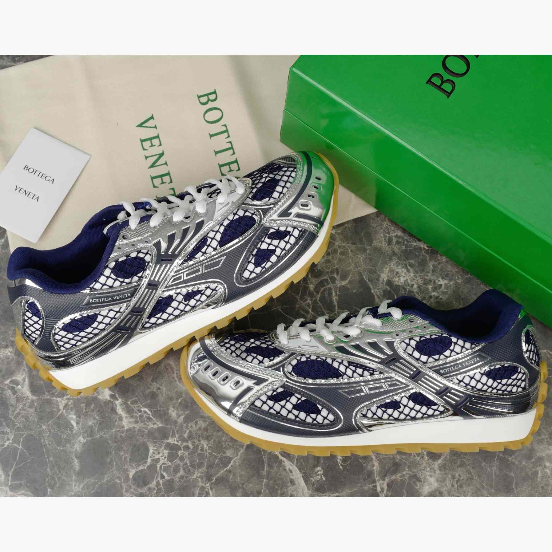 Bottega Veneta Orbit  Sneaker - DesignerGu