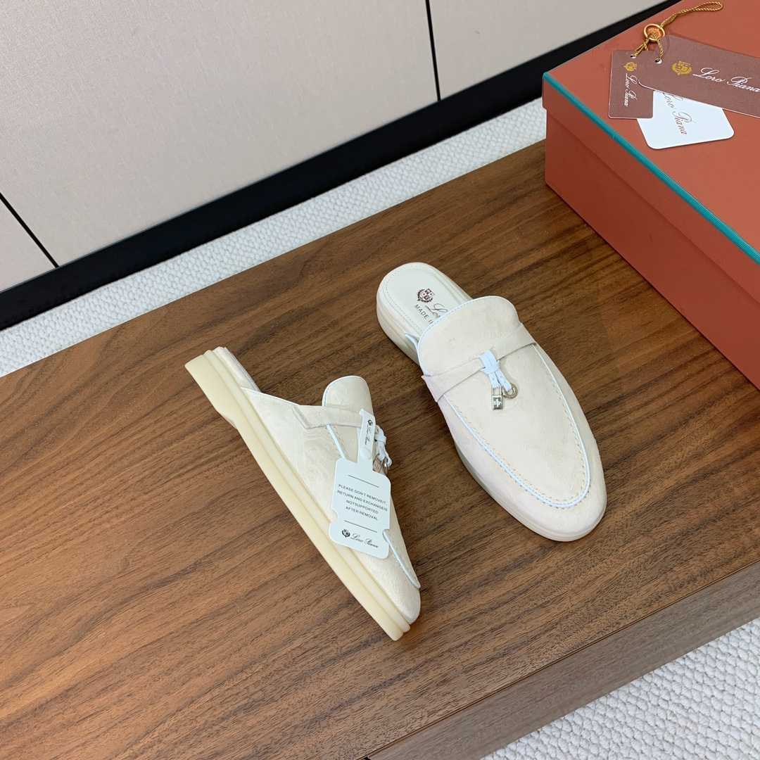  Loro Piana Summer Charms Walk babouche loafer  - DesignerGu