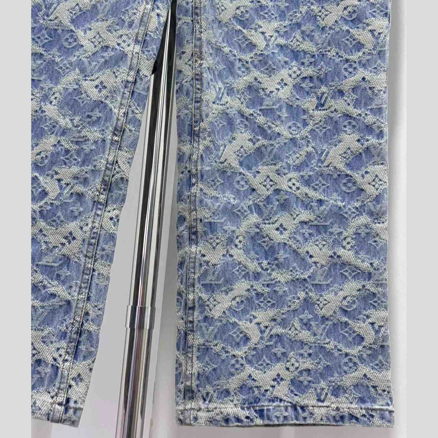 Louis Vuitton Monogram Denim Jeans - DesignerGu