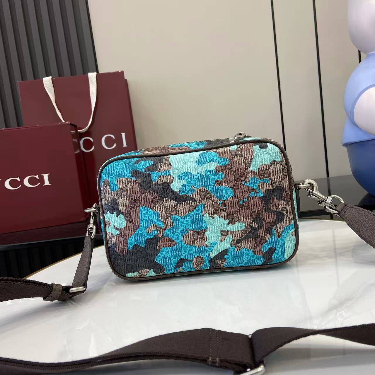 Gucci Small GG Crossbody Bag  - DesignerGu