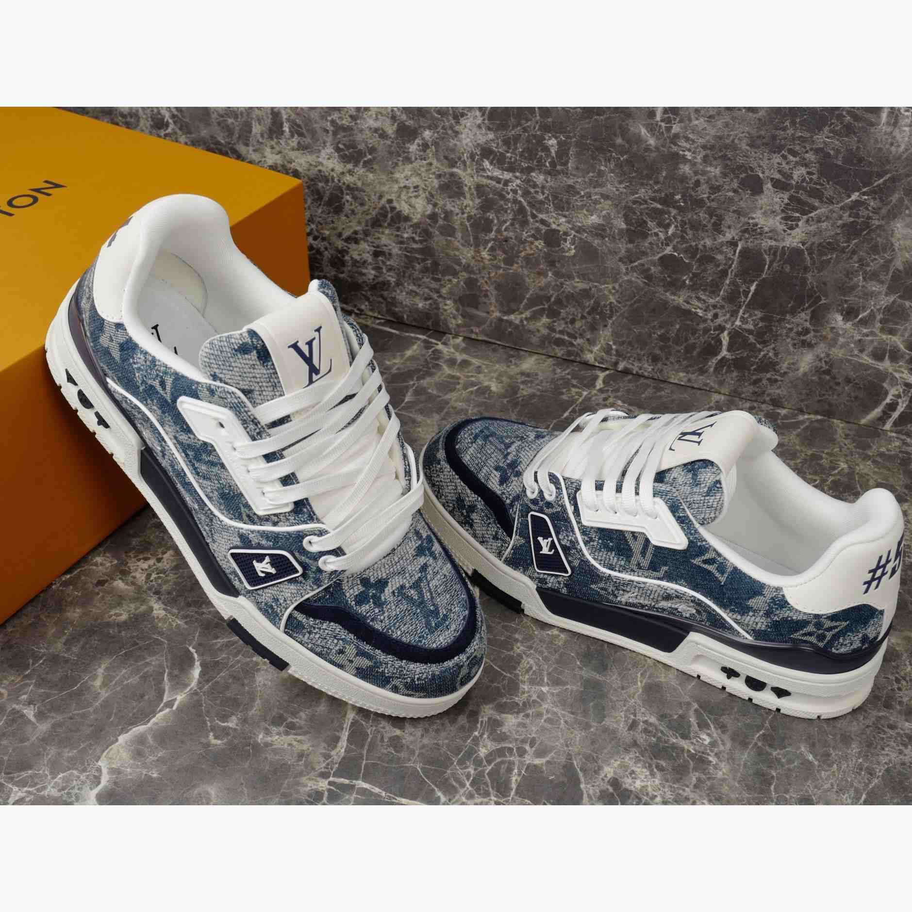 Louis Vuitton LV Trainer Sneaker  - DesignerGu