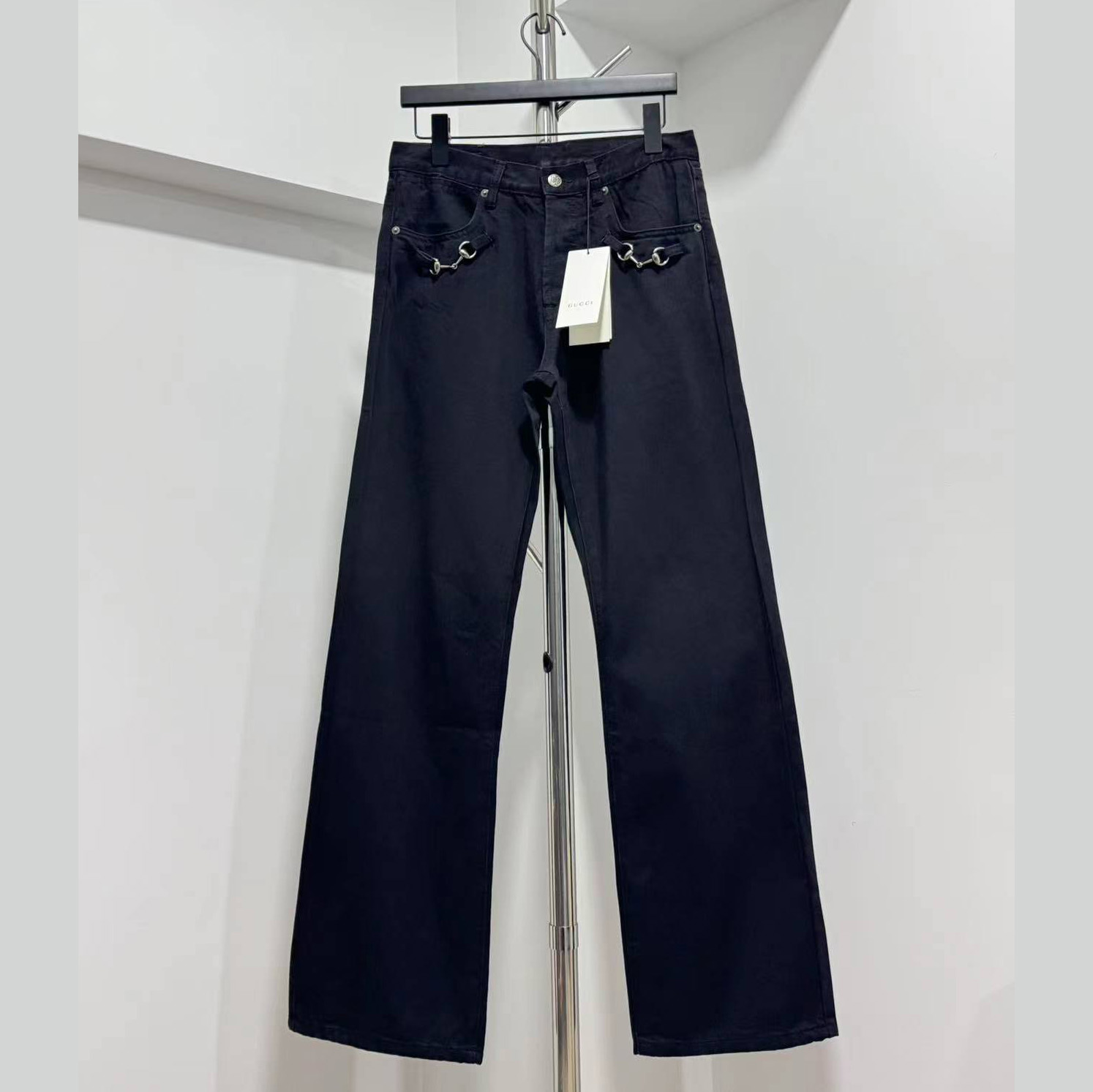 Gucci Wide-leg Denim Jeans - DesignerGu