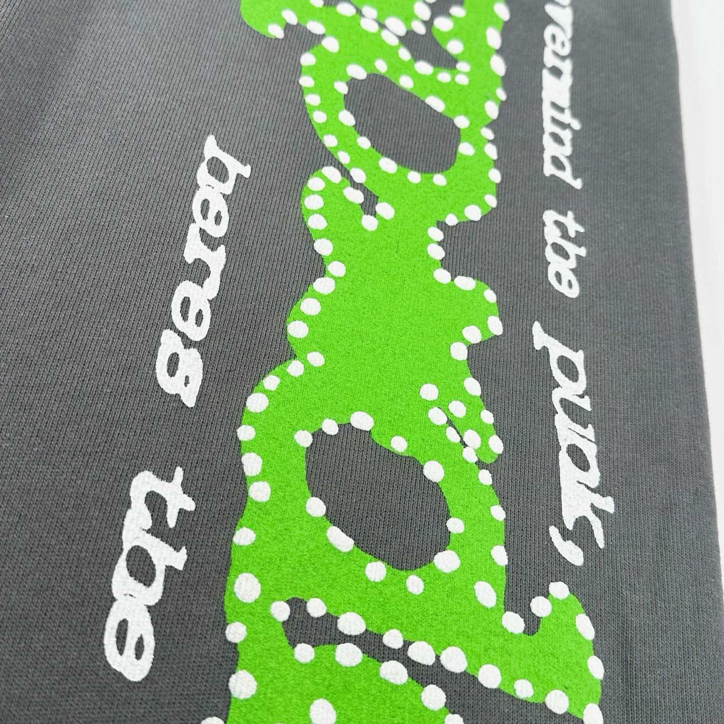 Sp5der Punk V2 Sweatpant Slate Grey - DesignerGu